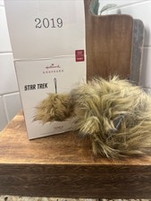 2019 Hallmark STAR TREK TRIBBLE Magic Ornament *with Motion & Sound, Furry WORKS