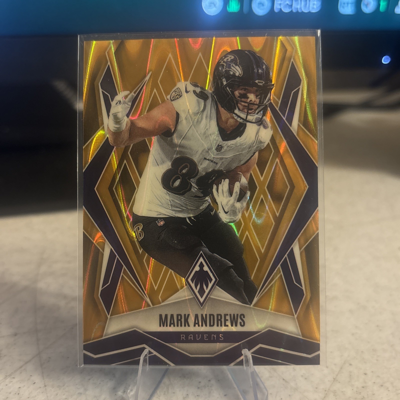 2025 Panini Phoenix - Mark Andrews #59 Gold Pandora /10 Baltimore Ravens SSP
