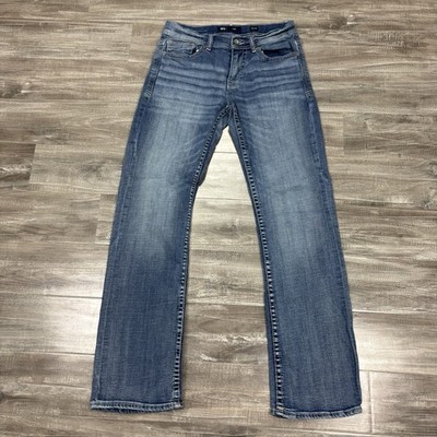 BKE Aiden Bootcut Jeans Mens 29x32 Medium Wash Blue Stretch Western Mid Rise