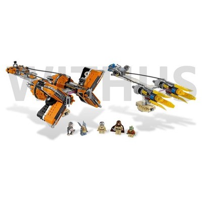 LEGO 7962 Star Wars Anakin Skywalker and Sebulba's Podracers