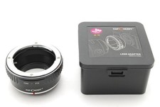 K F Concept adapter for Olymous OM mount lens to Fujifilm X-Pro2,X-A2,X-E1.X-T1