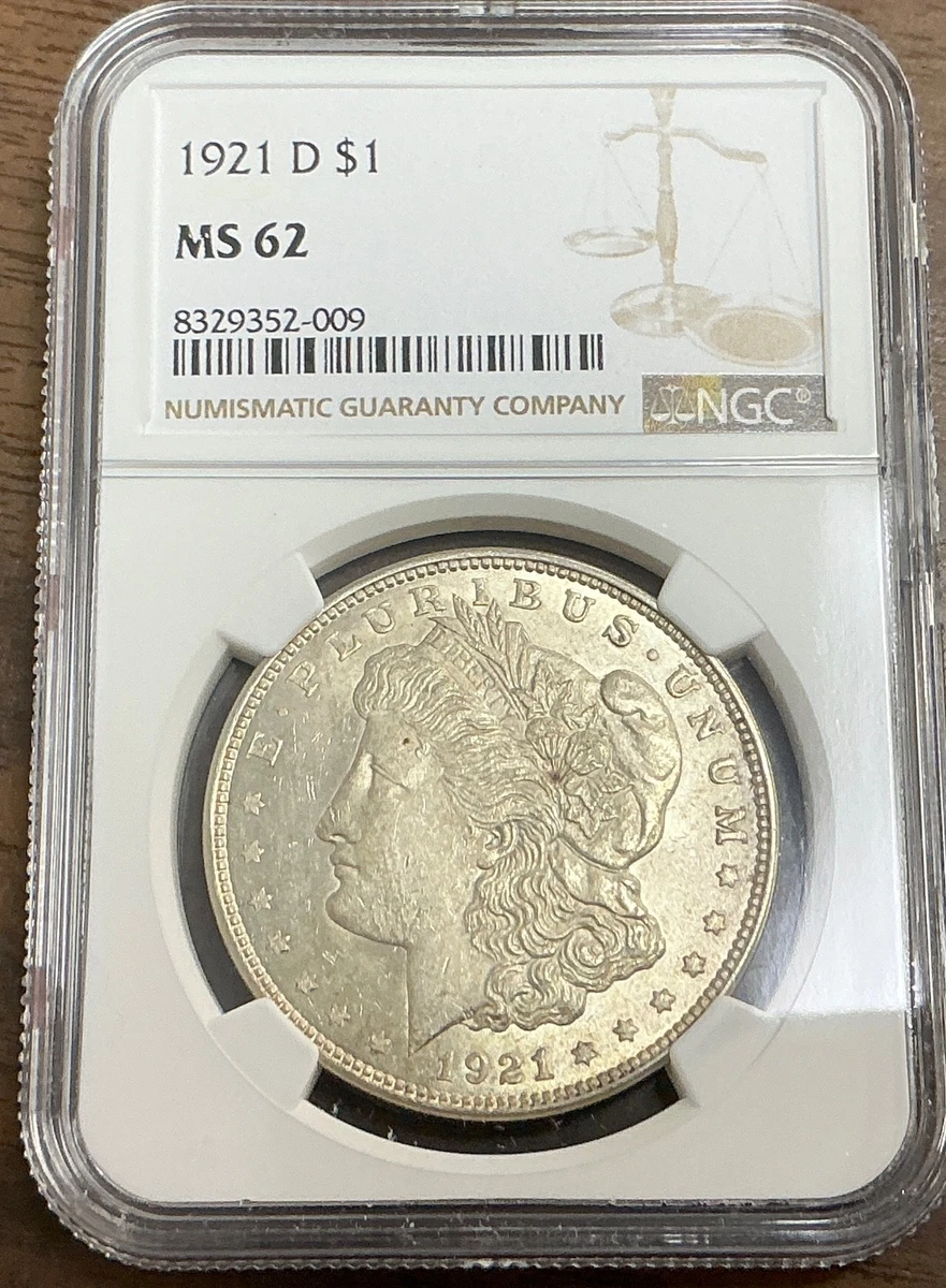 MS 62 Graded 1921 Year Morgan US Dollars (1878-1921) for sale | eBay