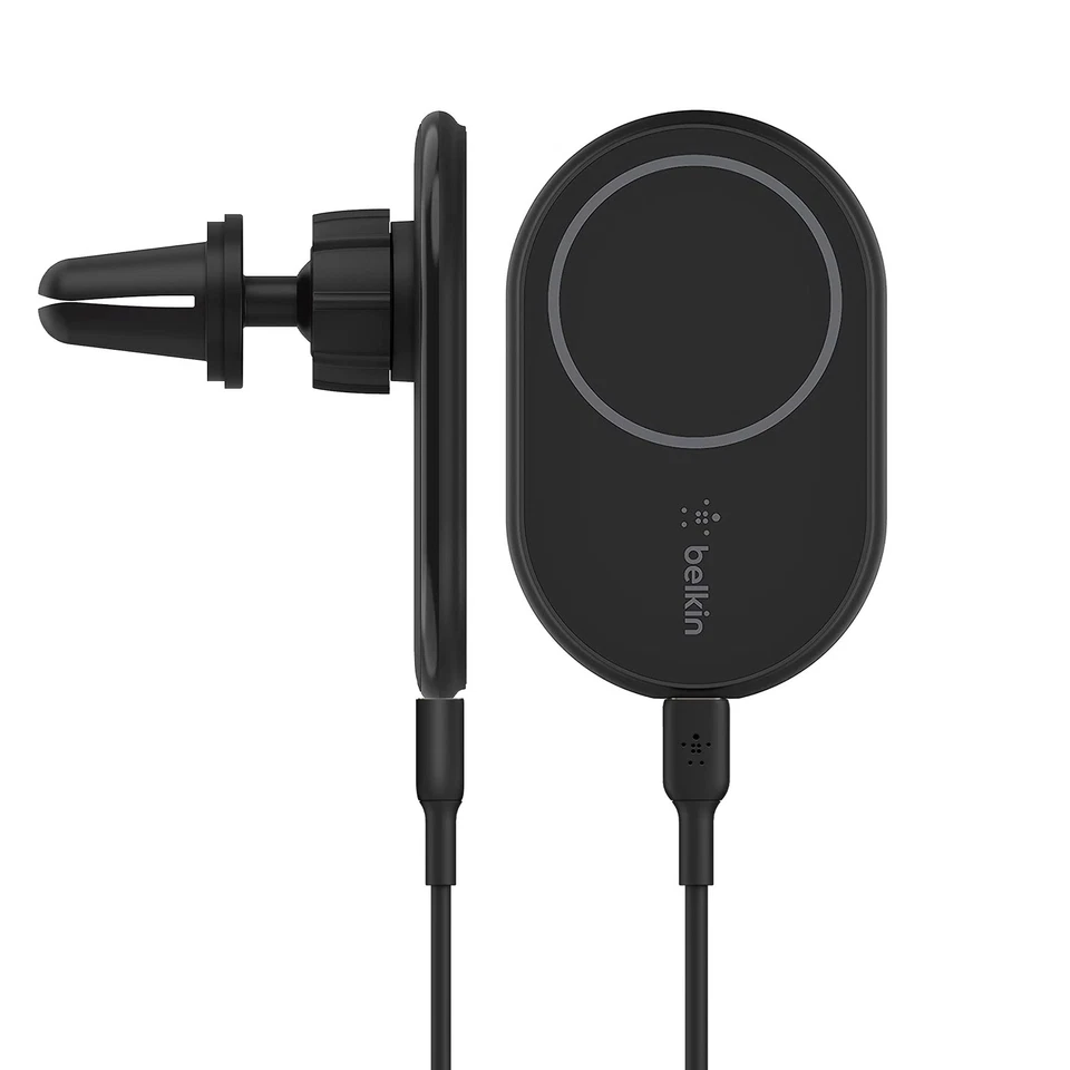 Caricabatterie Auto 10W + Cavo USB-C Fissaggio Griglia Aerazione Belkin - Immagine 2 di 4