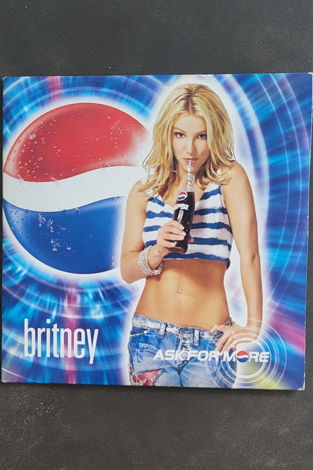 Britney Spears Seltene Special Edition Pepsi ASK For More