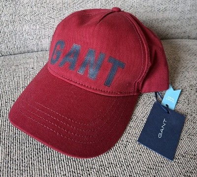 Baseballkappe Gant rot verstellbar Einheitsgröße neu mit Etikett