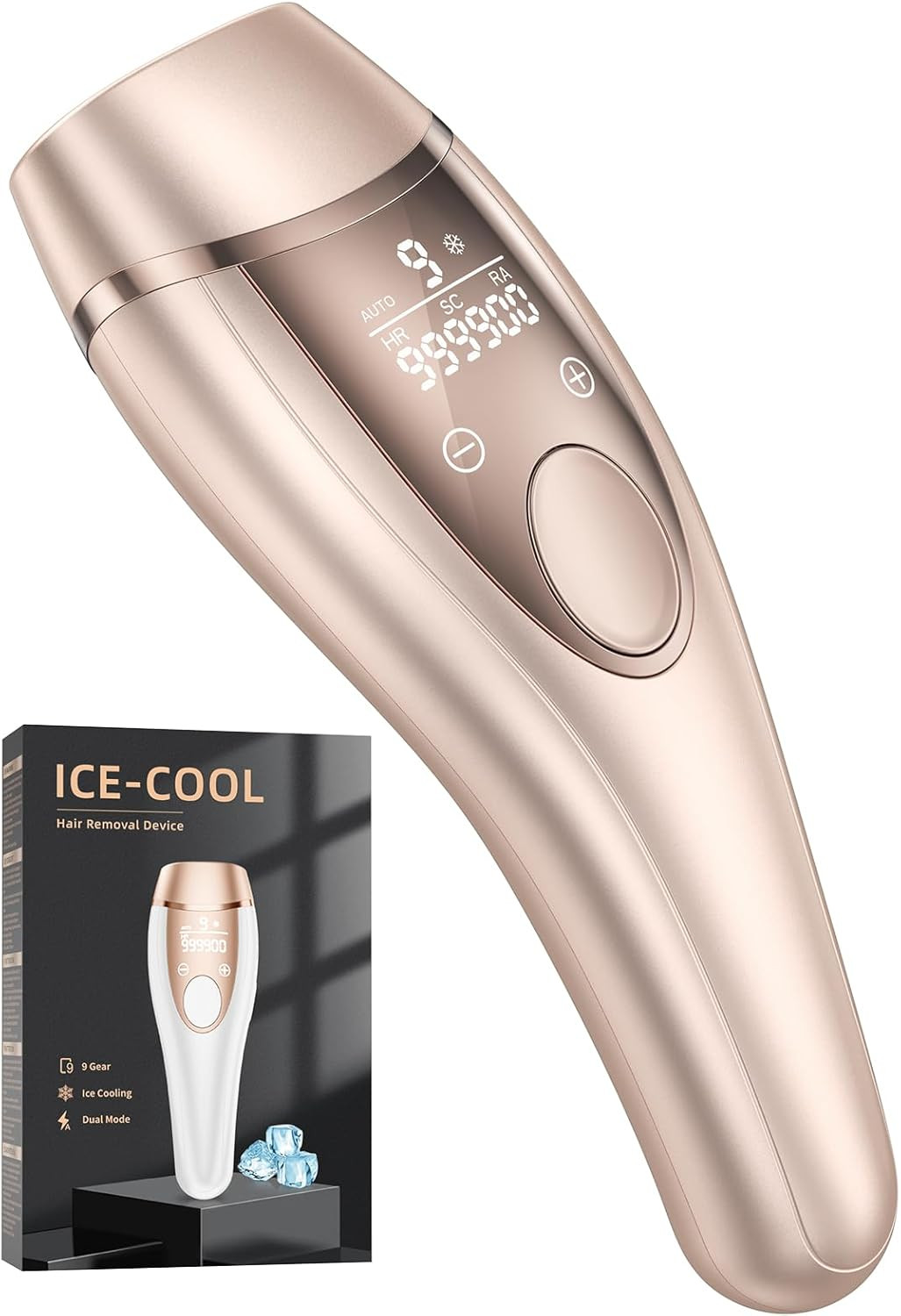 21J Epilatore Luce Pulsata Con Funzione Di Raffreddamento, Epilatore Laser Indol
