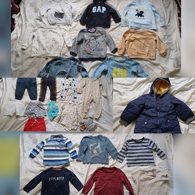 Jungen Kleidung riesiges Paket Baby Größe 12-18 / 24 Monate 80-86/92 cm