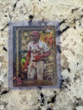 Masyn Winn 2025 Topps Gilded Collection Gold Mini Diamond Refractor /50 SP MLB
