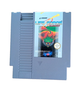 Nintendo NES Spiel Life Force Salamander PAL A CIB 1988