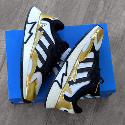 Adidas Damen Sneaker Schuhe Laufschuh nmd zx samba weiß/schwarz/gold (UK 6.5) 40