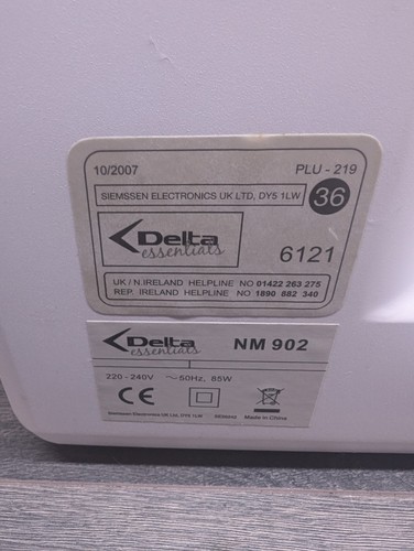 Delta Essentials Sewing Machine - 24 Programme - NM 902 - Spares Or Repairs - Picture 13 of 15