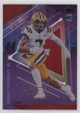 2022 Panini Chronicles Draft Picks Recon Red 51/149 Derek Stingley Jr #3 17pt
