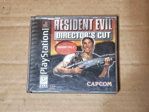 PlayStation PS1 PSOne CAPCOM Resident Evil Director's Cut Complete W/ Reg Card