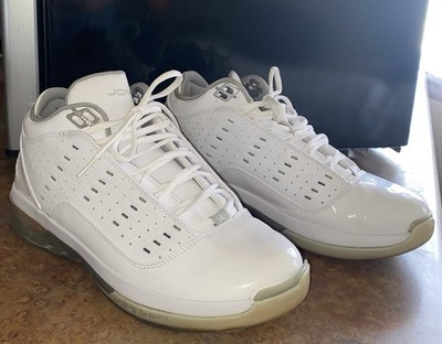 JORDAN One6One7 Style 407587-101 White Metallic Men's Shoes Size 10