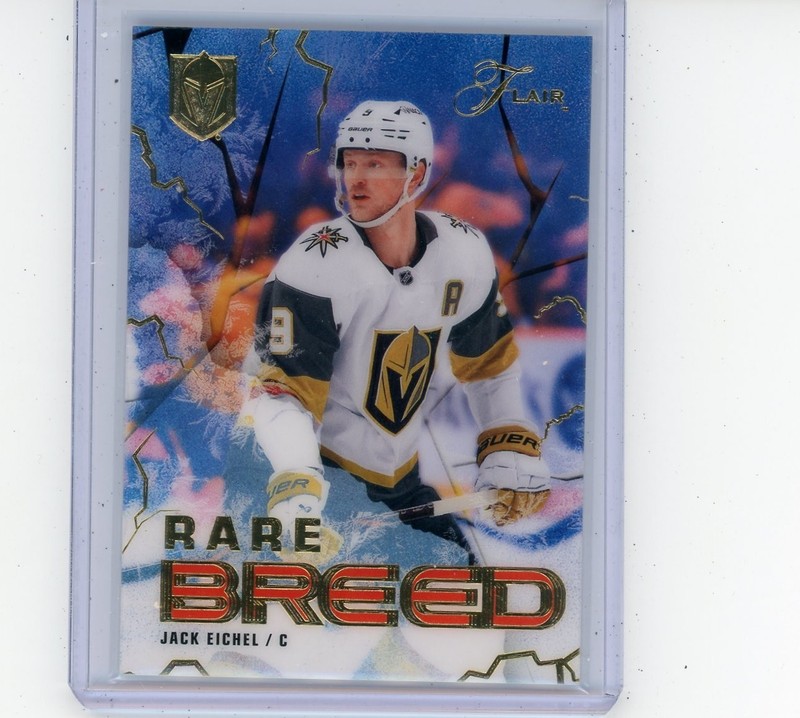 2025-26 U.D. Flair Hockey RARE BREED VEGAS GOLDEN KNIGHTS Jack Eichel