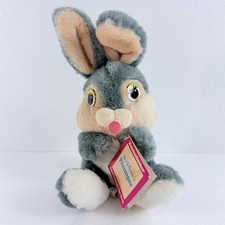 Vtg Knickerbocker Walt Disney Thumper Plush 10" Bambi Rabbit Stuffed Animal NWT