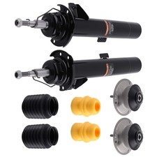 2 Vorderachse Stoßdämpfer + Domlager+Schutzhülle for BMW 3er E90-E93 31316768212
