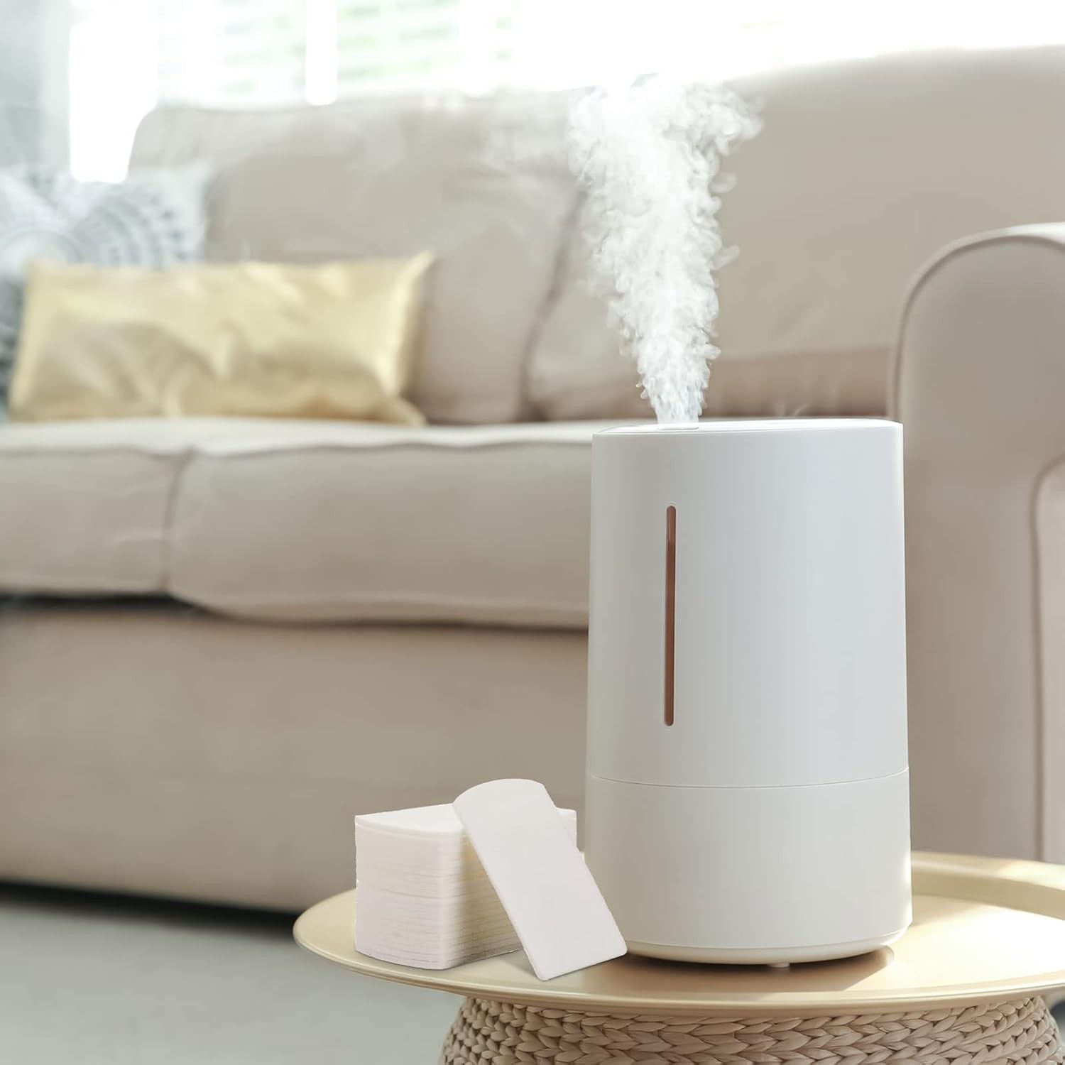 Maitys 20 Pack Aroma Pads Aromatherapy Diffuser Unscented Refill White 