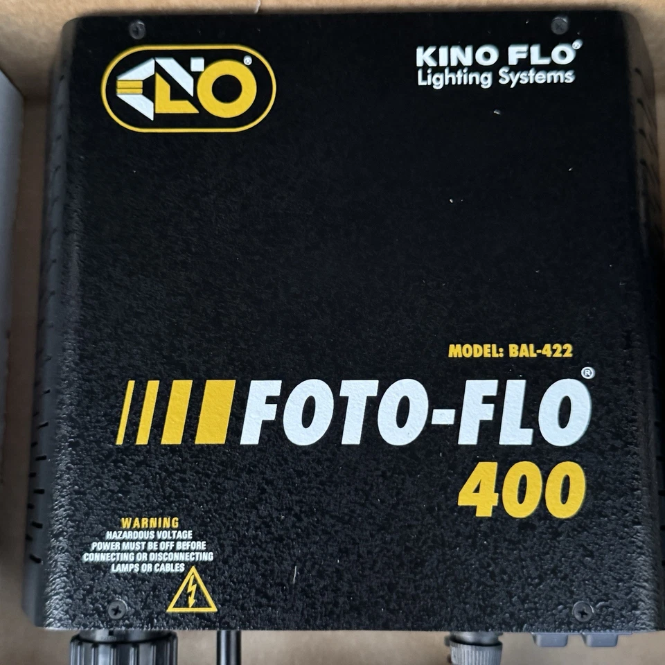 Kino Flo Lighting Systems BAL-422-120 Foto-Flo 400 Ballast USA - Image 2 of 4