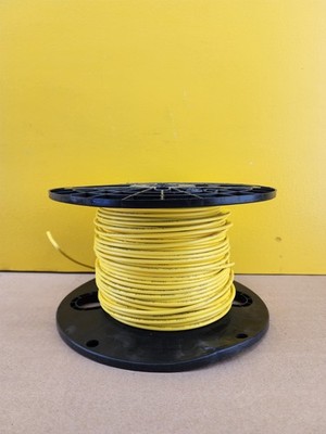 NEW General Cable 10 AWG 7 Strand XHHW-2 Copper Wire, RW-90, Yellow (340')