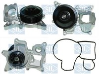 Saleri SIL Wasserpumpe MotorküHlung PA1542 FüR BMW F07 X5 F01 F11 F10 X6 E70 5Er