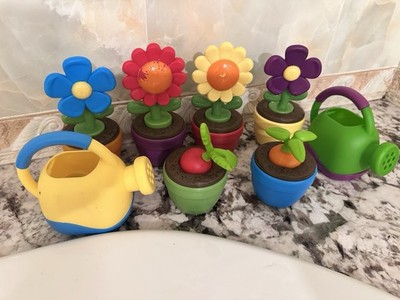 Learning Resources Grow It Garden Play Set Potting Flower Chunky Preschool Lot