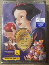 Walt Disney's Snow White and the Seven Dwarfs 1937 DVD BRAND NEW SEALED