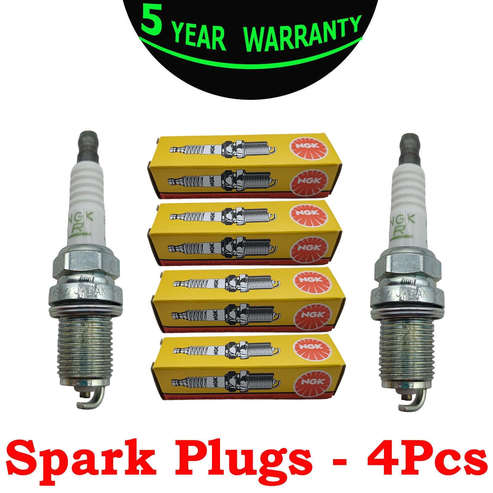 4 Packs For ngk 2526 / BKR5EYA-11 Spark Plug - V-power Made In Japan