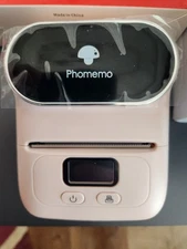 Phomemo M110 Bluetooth Label Maker Portable Wireless Thermal Printer - Pink