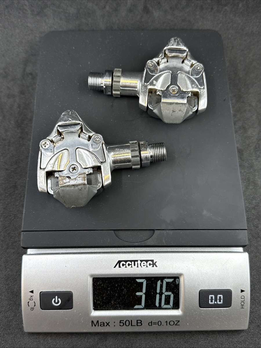 CLASSIC Shimano DURA-ACE PD-7410 Clipless SPD-R Road Pedals VERY