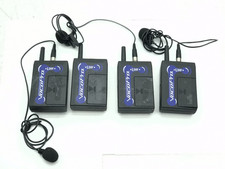 LOT OF 4 VOCOPRO BodyPack Transmitter UHF Wireless Microphone