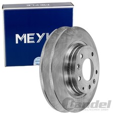 2X MEYLE BREMSSCHEIBEN 280mm HINTEN PASSEND FÜR MAZDA 323 6 626 MX-5 PREMACY