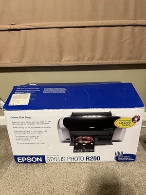 Epson Stylus Photo R220 Inkjet Printer Photo and CD/DVD Print Open Box 