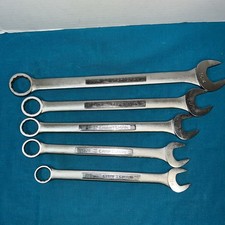 Craftsman 5 Pc Large Combination Wrench Set 12 Point Sae 78 - 1 14