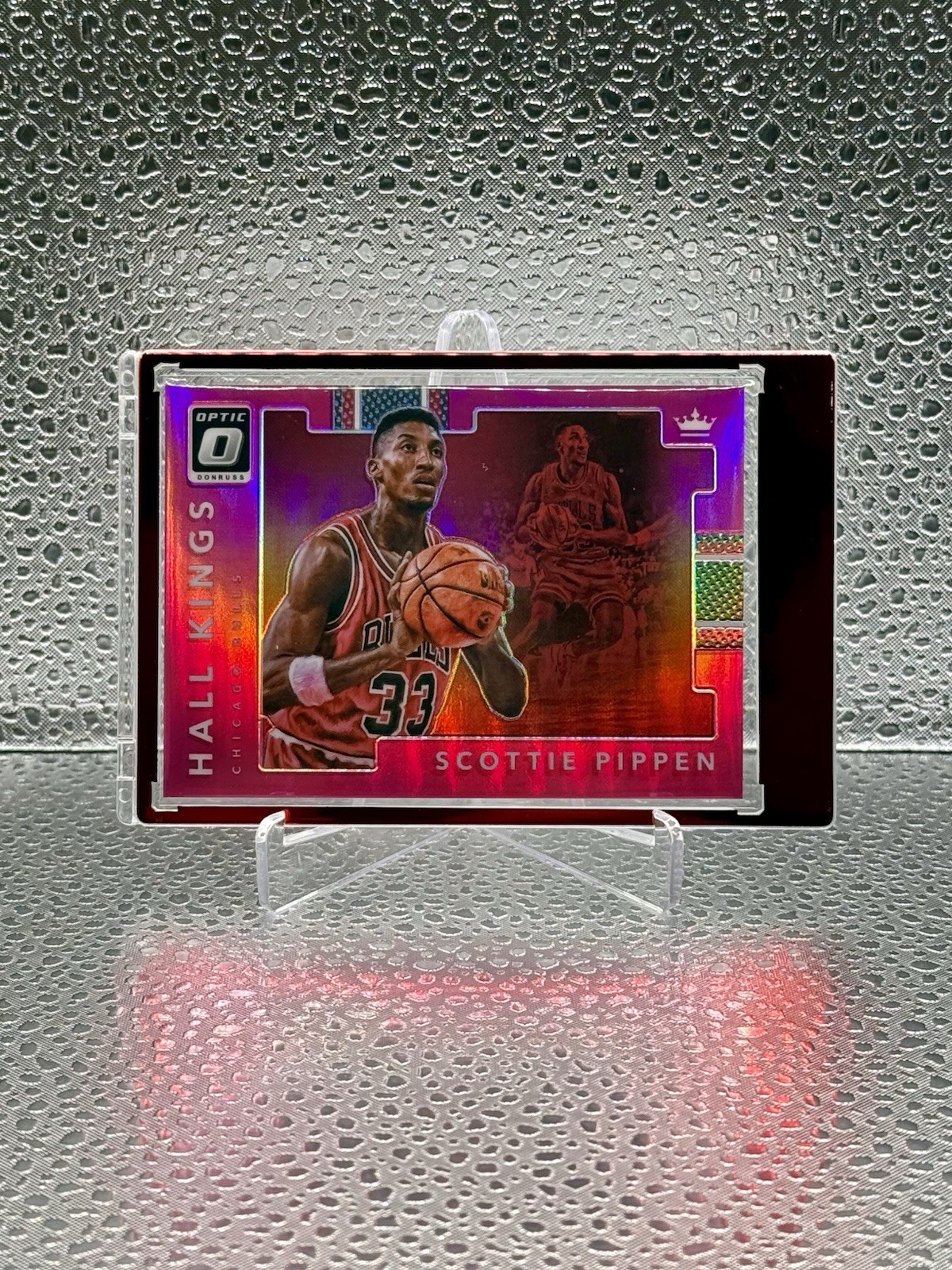 2017-18 Panini Donruss Optic - Hall Kings Scottie Pippen #30 Pink Prizm /25 SSP
