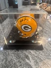 Brett Favre Green Bay Packers signed mini helmet