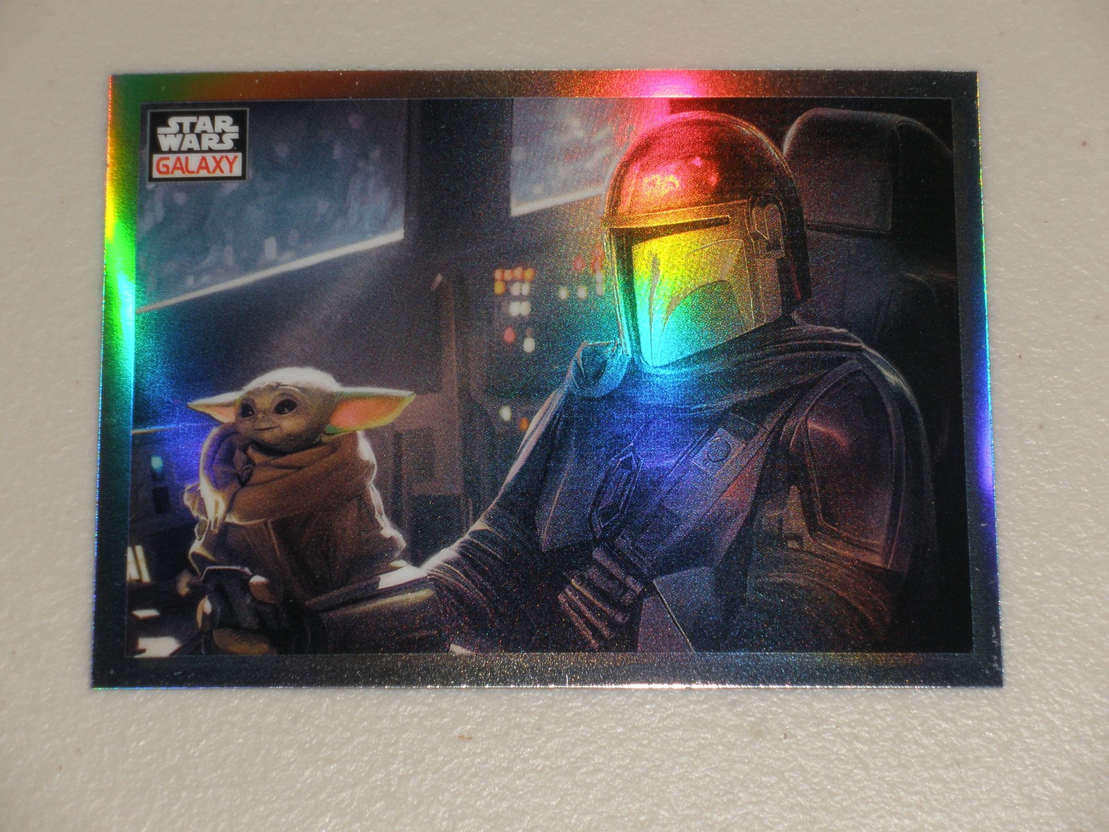 2023 Topps Chrome Star Wars Galaxy Refractor #44 Wing Man