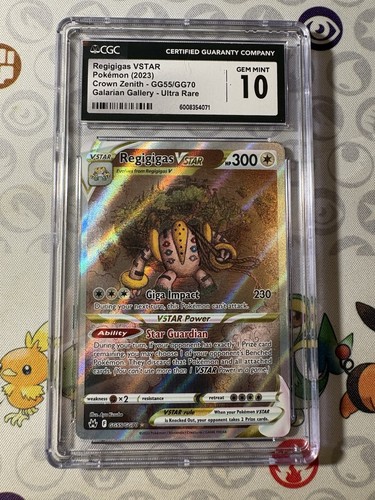 Regigigas VSTAR graded CGC 10 for sale on eBay