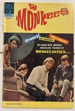 The Monkees #8 (Dell 1968) FN++ Peter Tork Mickey Dolenz Davey Jones Photo Cover The Monkees #8 (Dell 1968) FN++ Peter Tork Mickey Dolenz Davey Jones Photo Cover