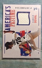 2022 Panini Chronicles - America's Pastime Swatches Camilo Doval #APS-CD