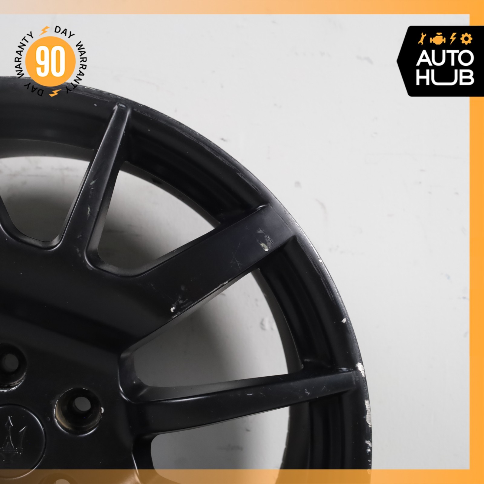 Maserati GranTurismo M145 10.5 x 20 20" Rear Wheel Rim Black 231479 OEM