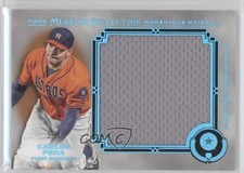 2013 Topps Museum Collection Blue Rainbow 5/5 Carlos Pena #MMJR-CP 6i2
