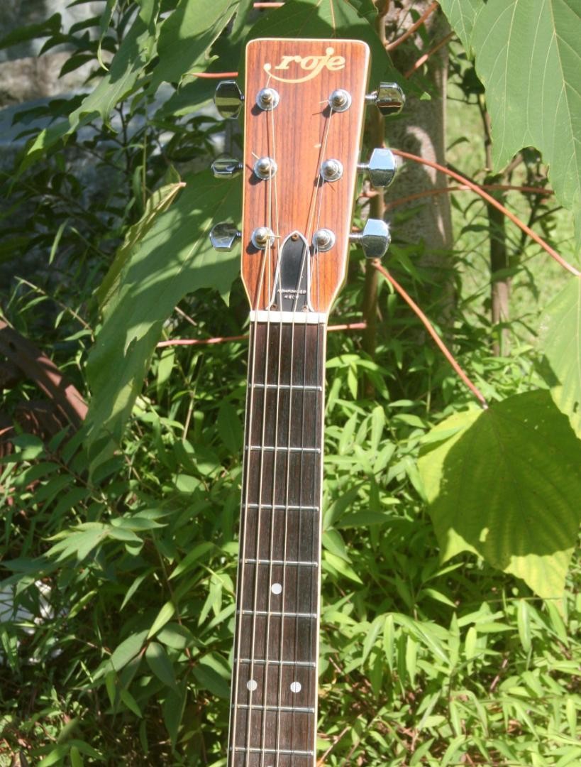 Roje RF300 ウエスタンギター ゼンオン製 日本製 1975年頃 Acoustic Guitar Roje RF300 Natural 1975 Made in Japan Solid