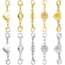 Magnetic Jewelry Clasps, Necklace Clasps and Closures 10pcs D