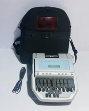 Stenograph Stentura Protege Steno Writer with USB Cable & Case No AC Adapter