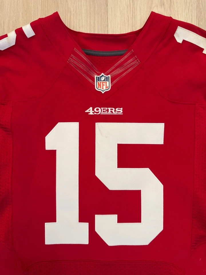 Футболка Nike On Field Elite Michael Crabtree San Francisco 49ers NFL 44 мужская большого размера - Изображение 4 из 4
