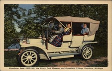 Mannheim Benz Henry Ford Museum Dearborn Michigan ~ postcard sku135