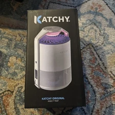 Katchy Indoor Fly Trap Catcher & Killer Non-Zapper White