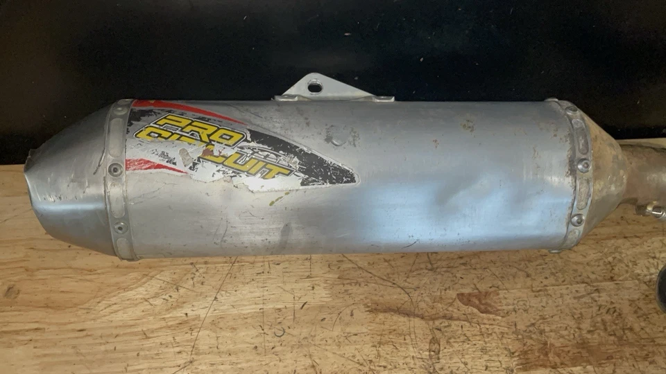 KX250F Complete Pro Circuit T6 SS 2009-2016 silenciador de escape cabezal deslizable Foto 3 de 4