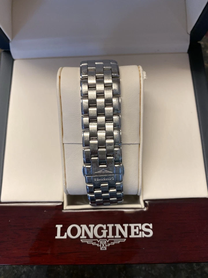 Longines Flagship 38.5mm Steel White Dial Automatic Mens Watch L4.974.4.12.6 - Image 2 of 4